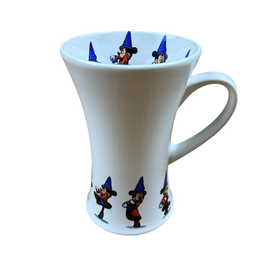 Disney Store Mickey Mouse Fantasia Sorcerer’s Apprentice Tall Mug 16 Ounce